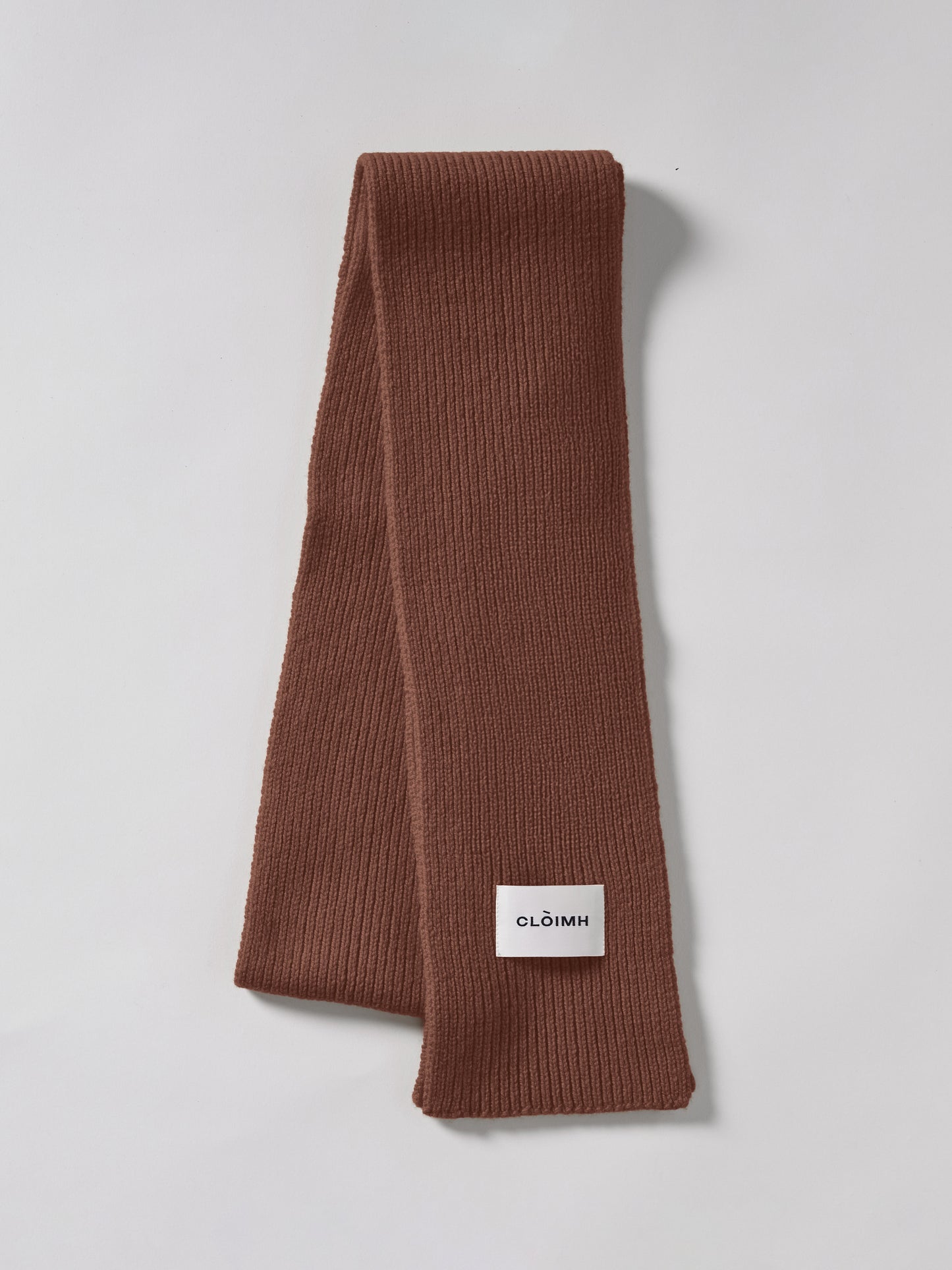 Soft Wool Scarf - Hazelnut