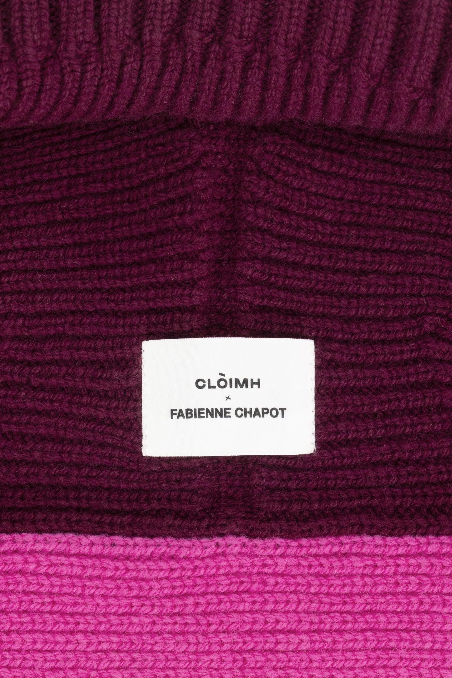 Soft Wool Tied Hood - CLÒIMH x Fabienne Chapot