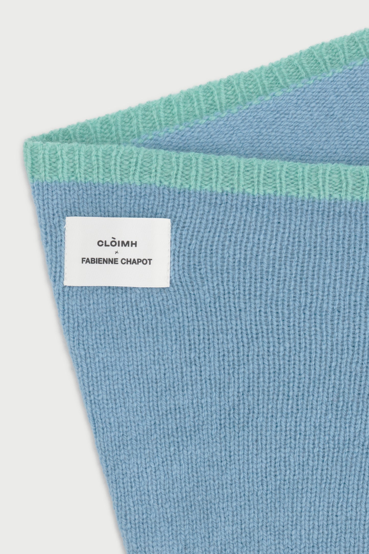 Soft Wool Bandana Scarf - CLÒIMH x Fabienne Chapot