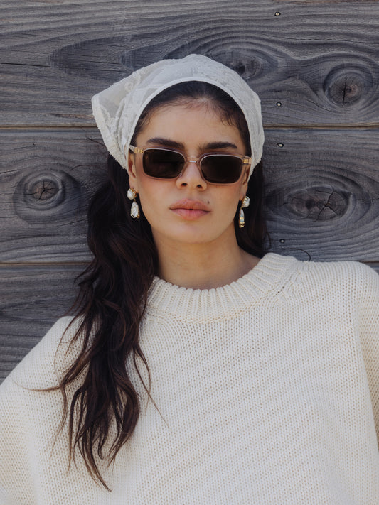 IOLLA x CLÒIMH Sunglasses Frame 001 - Vanilla Crystal