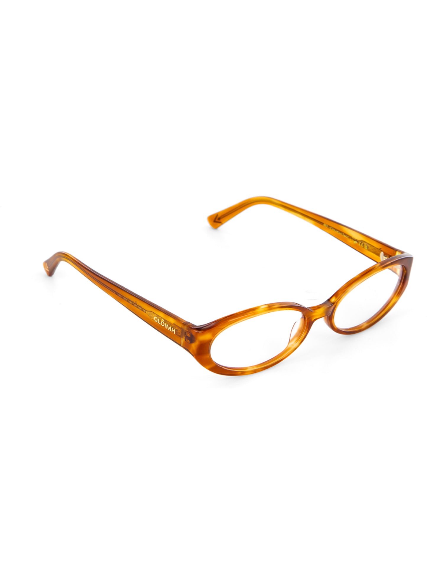 IOLLA x CLÒIMH Blue Light Filter Glasses Frame 002 - Cinnamon Swirl