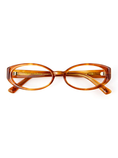 IOLLA x CLÒIMH Blue Light Filter Glasses Frame 002 - Cinnamon Swirl