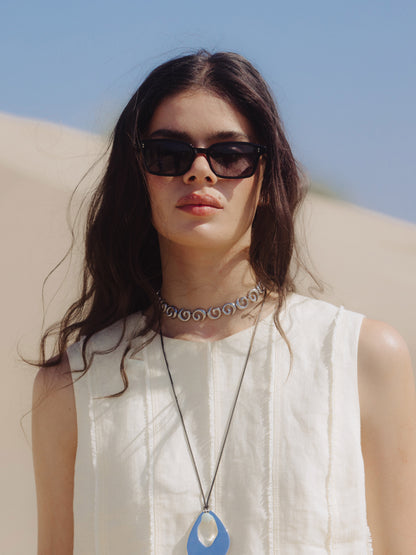 IOLLA x CLÒIMH Sunglasses Frame 001 - Black