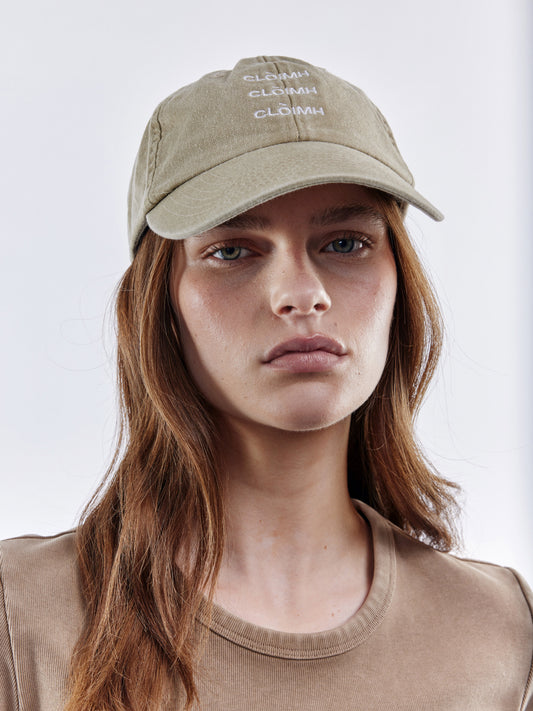Washed Cotton CLÒIMH Cap - Sand