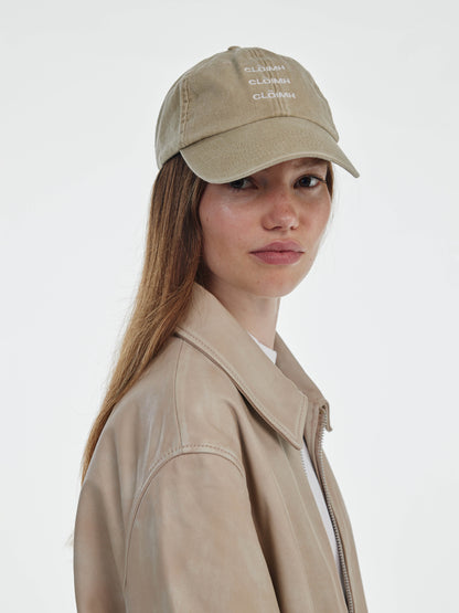 Washed Cotton CLÒIMH Cap - Sand