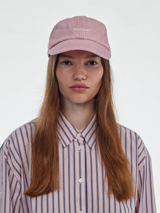 Washed Cotton CLÒIMH Cap - Rose