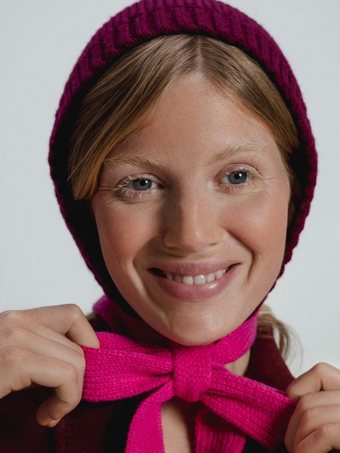 Soft Wool Tied Hood - CLÒIMH x Fabienne Chapot