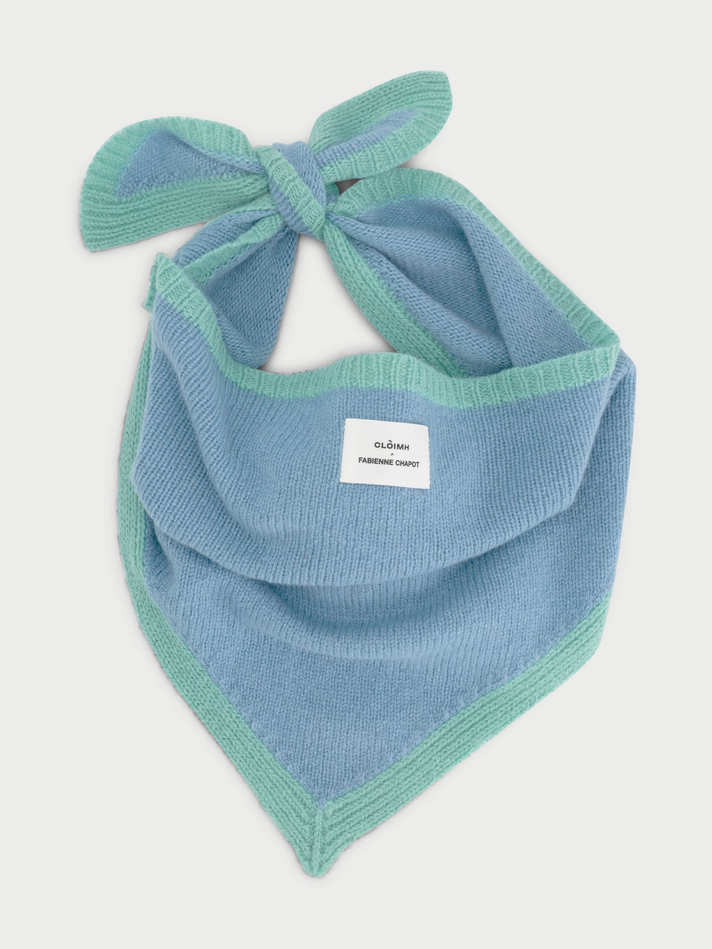 Soft Wool Bandana Scarf - CLÒIMH x Fabienne Chapot