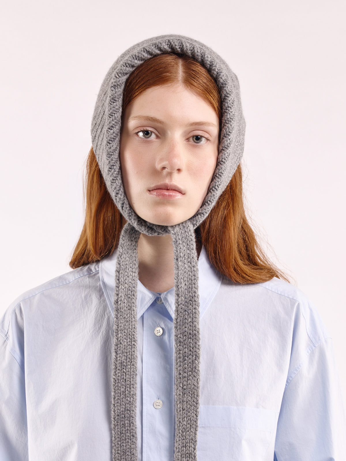 Soft Wool Chunky Bandana - Flannel Grey