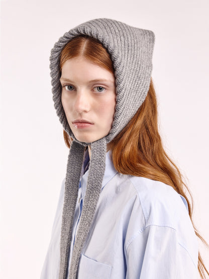 Soft Wool Chunky Bandana - Flannel Grey