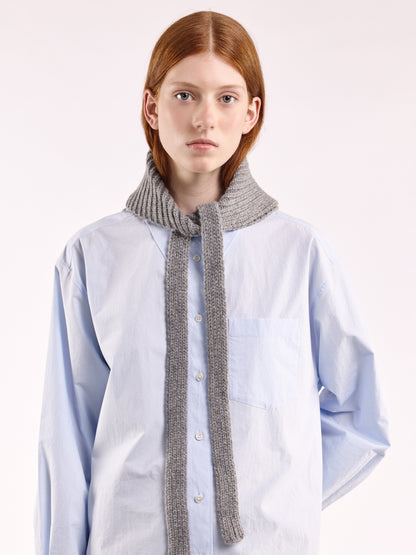 Soft Wool Chunky Bandana - Flannel Grey