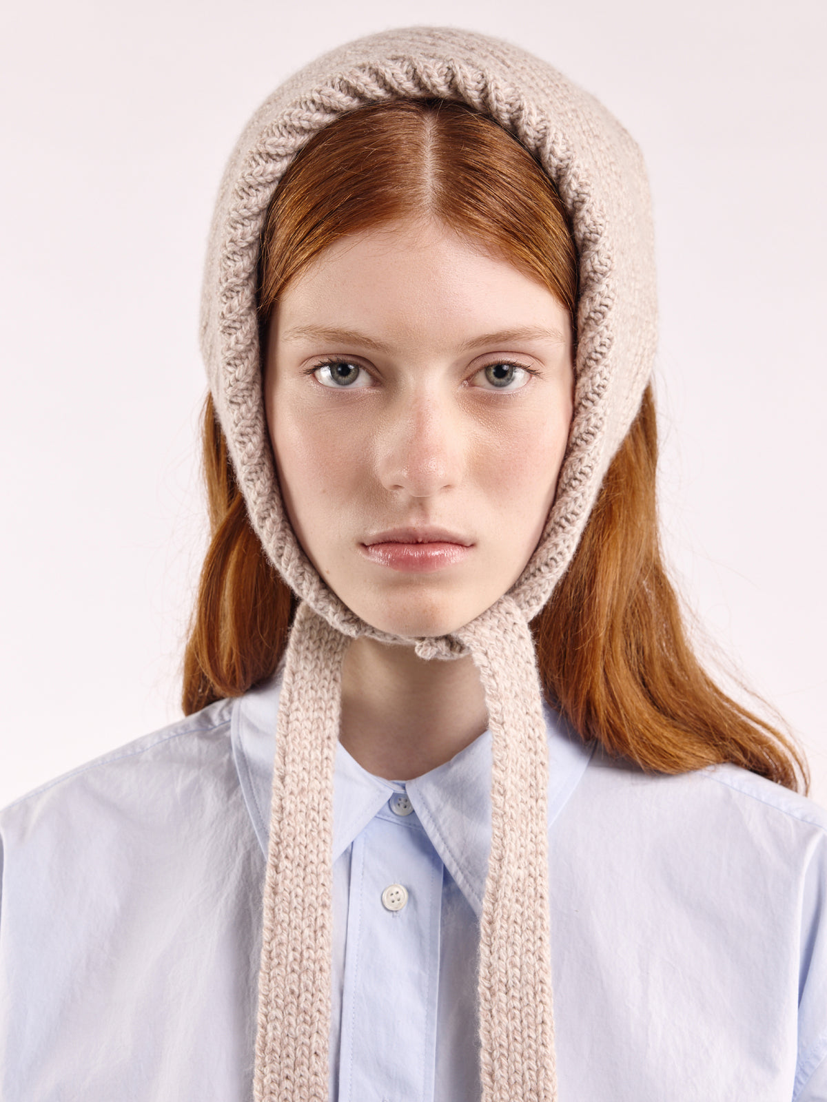 Soft Wool Chunky Bandana - Sand Marl
