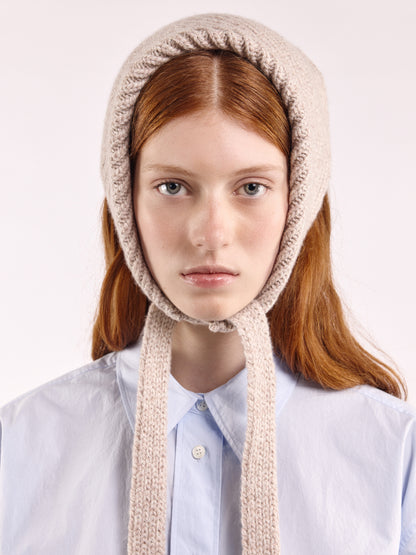 Soft Wool Chunky Bandana - Sand Marl