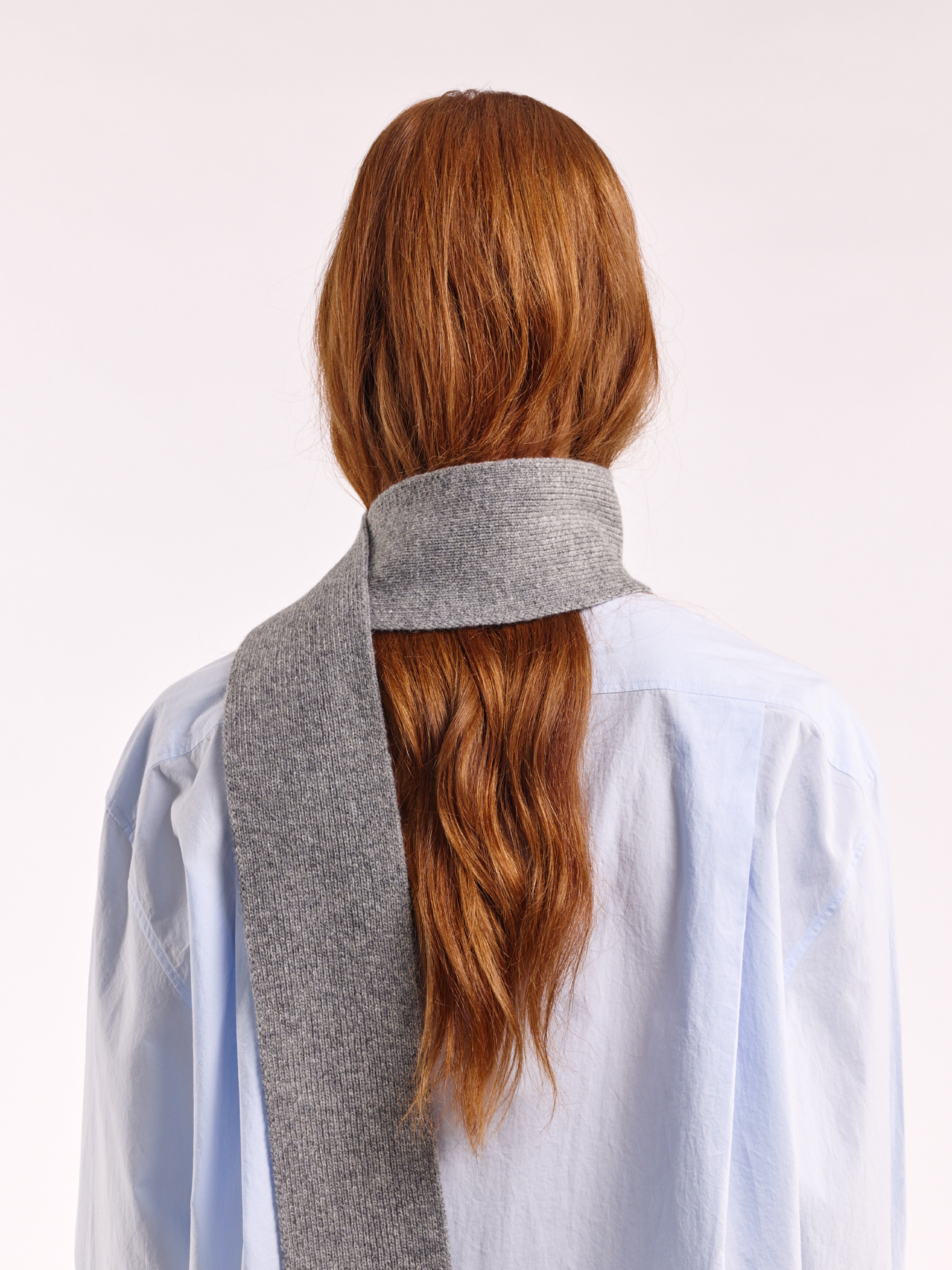 Soft Wool Mini Scarf - Flannel Grey – CLÒIMH