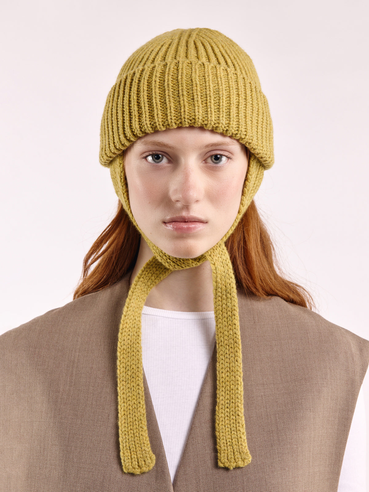 Wool Ear Flap Hat - Trombone