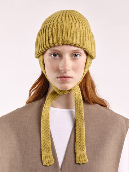 Wool Ear Flap Hat - Trombone
