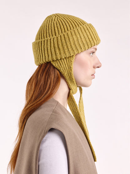 Wool Ear Flap Hat - Trombone