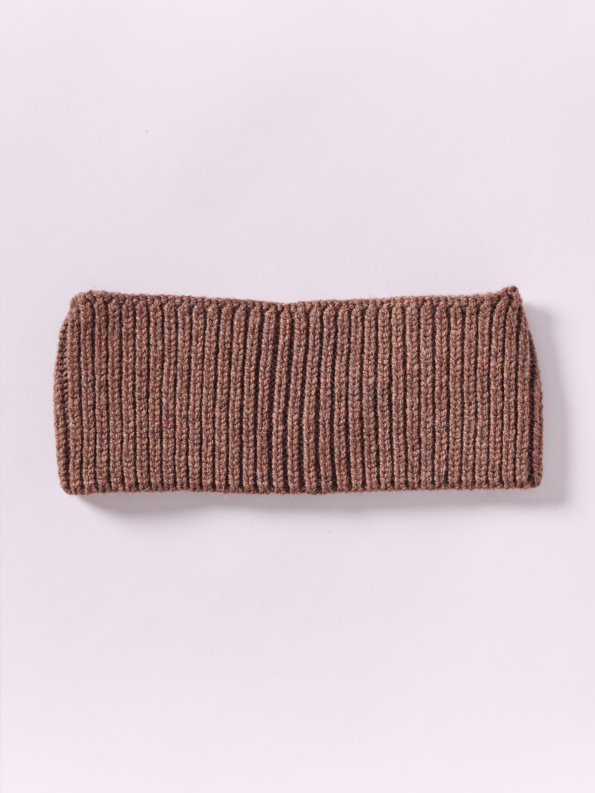 Wool Head Band - Brown