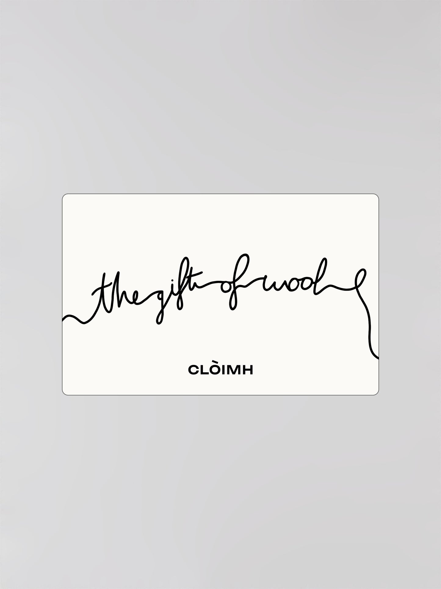 CLÒIMH Gift Card (€)