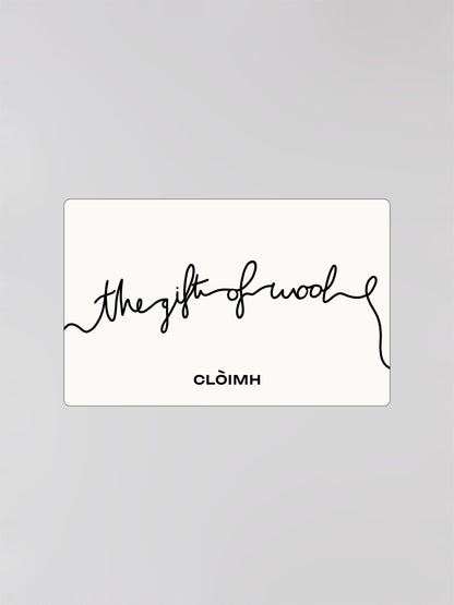 CLÒIMH Gift Card (€)